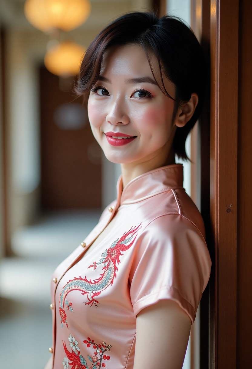 指腹晕开豆沙