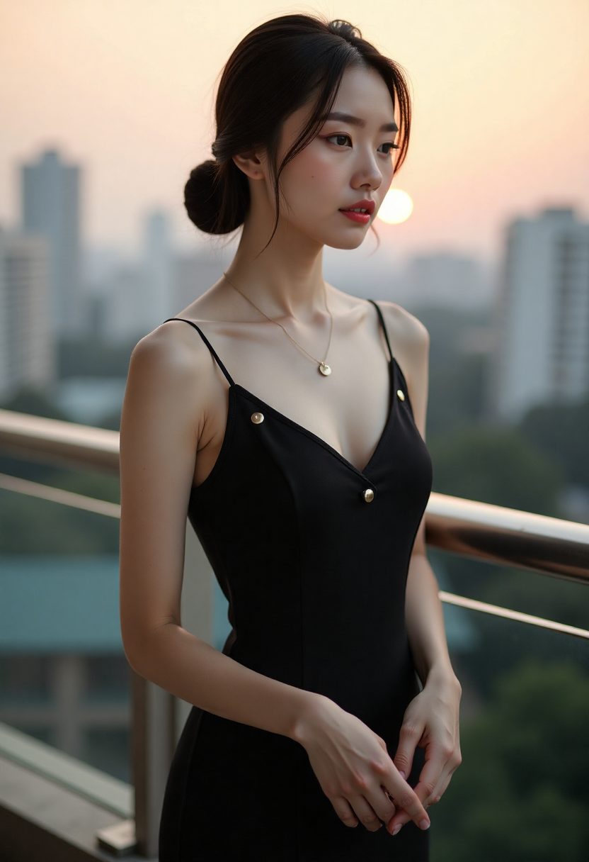 约会前的裸妆