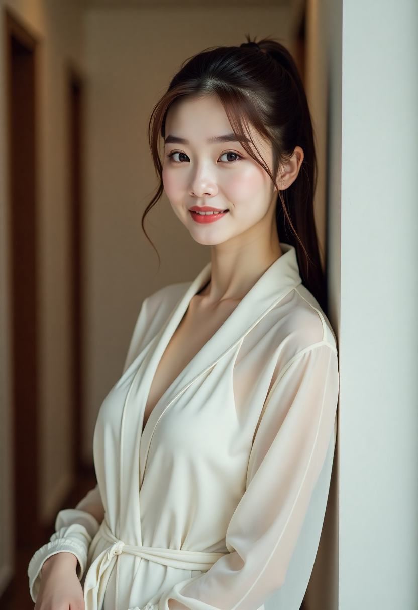 口红晕染裸唇